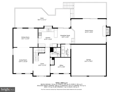 Floorplan - 6906 Trillium Ln, Springfield, VA 22152 photo 3 of 4