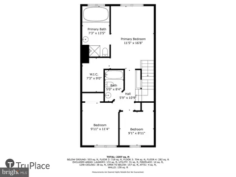 Floorplan - 8840 Eagle Rock Ln, Springfield, VA 22153 photo 2 of 5