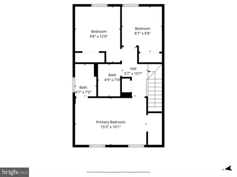 Floorplan - 6611 Burlington Pl, Springfield, VA 22152 photo 2 of 3