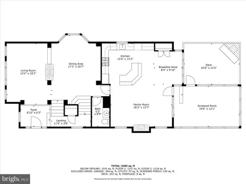 Floorplan - 6732 Baron Rd, Mclean, VA 22101 photo 3 of 3