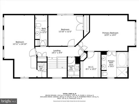 Floorplan - 6732 Baron Rd, Mclean, VA 22101 photo 2 of 3