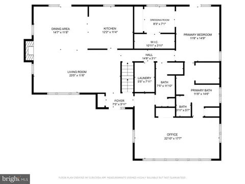 Floorplan - 1410 Cedar Ave, Mclean, VA 22101 photo 2 of 6