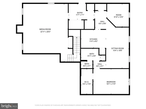 Floorplan - 1410 Cedar Ave, Mclean, VA 22101 photo 1 of 6