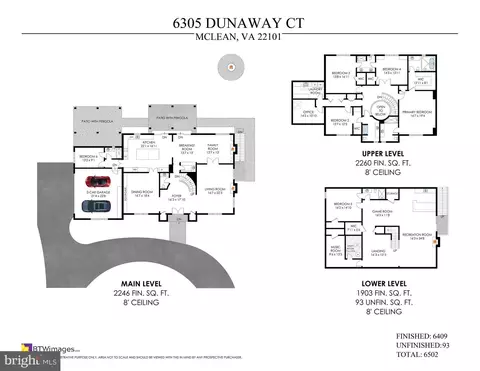 Floorplan - 6305 Dunaway Ct, Mclean, VA 22101 photo 1 of 4