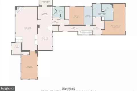 Floorplan - 6636 Ridgeway Dr, Springfield, VA 22150 photo 1 of 2