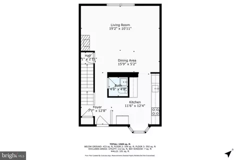 Floorplan - 6465 Blarney Stone Ct, Springfield, VA 22152 photo 1 of 4
