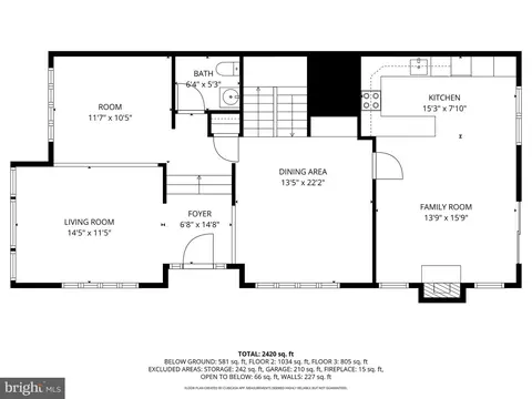 Floorplan - 1477 Hampton Hill Cir, Mclean, VA 22101 photo 1 of 4