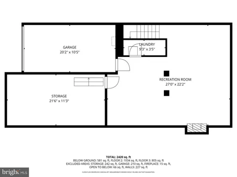Floorplan - 1477 Hampton Hill Cir, Mclean, VA 22101 photo 3 of 4
