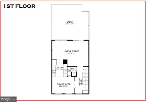 Floorplan - 7931 Birchtree Ct, Springfield, VA 22152 photo 1 of 3