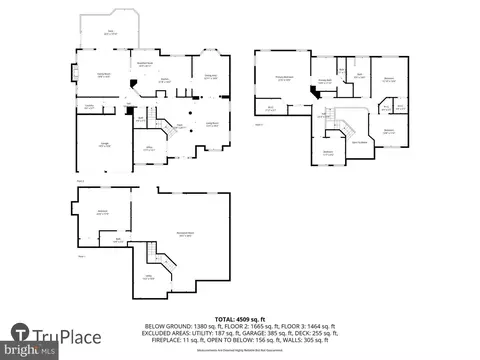Floorplan - 7406 Arundel Pl, Springfield, VA 22153 photo 1 of 4