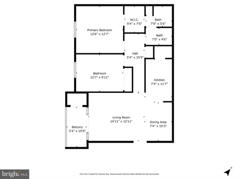 Floorplan - 5906 D Bayshire Rd, Springfield, VA 22152 photo 1 of 1