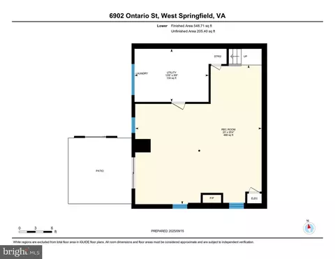 Floorplan - 6902 Ontario St, Springfield, VA 22152 photo 3 of 3