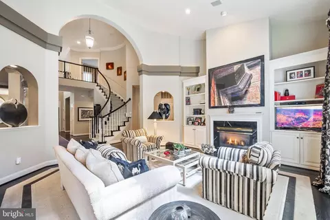 Living - 7414 Old Maple Sq, Mclean, VA 22102 photo 4 of 6