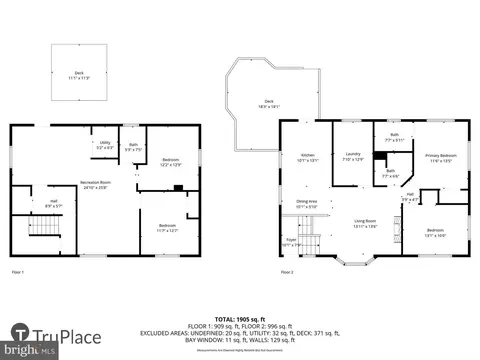 Floorplan - 5808 Ash Dr, Springfield, VA 22150 photo 3 of 3