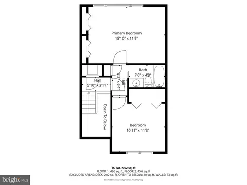 Floorplan - 2027 Headlands Cir, Reston, VA 20191 photo 2 of 2