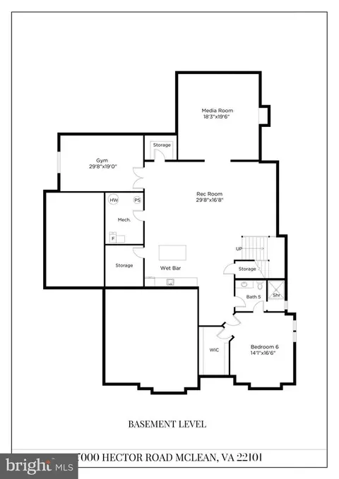 Floorplan - 7000 Hector Rd, Mclean, VA 22101 photo 3 of 3