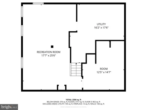 Floorplan - 6122 Mantle Rd, Burke, VA 22015 photo 1 of 4