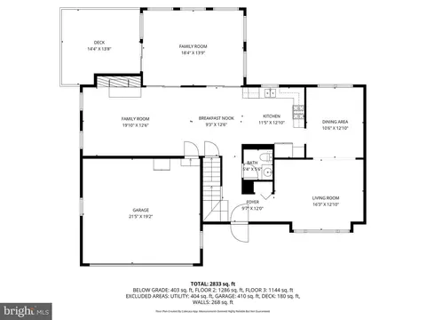Floorplan - 9211 Beachway Ln, Springfield, VA 22153 photo 2 of 8