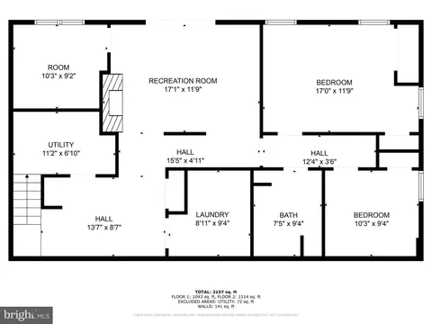 Floorplan - 5206 Easton Dr, Springfield, VA 22151 photo 2 of 3
