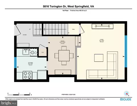 Floorplan - 5816 Torington Dr #860, Springfield, VA 22152 photo 4 of 4