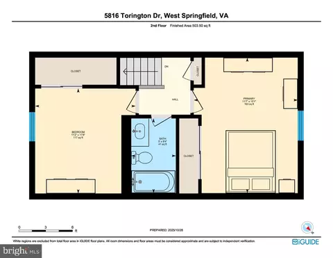 Floorplan - 5816 Torington Dr #860, Springfield, VA 22152 photo 3 of 4