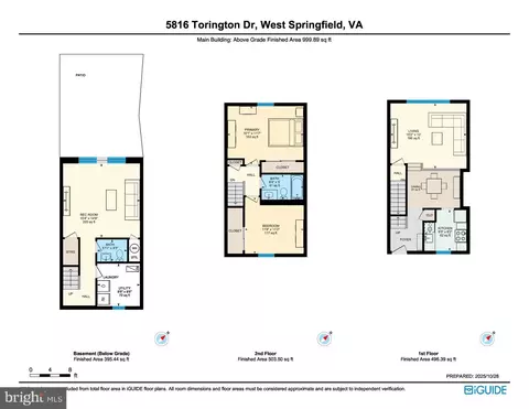 Floorplan - 5816 Torington Dr #860, Springfield, VA 22152 photo 1 of 4