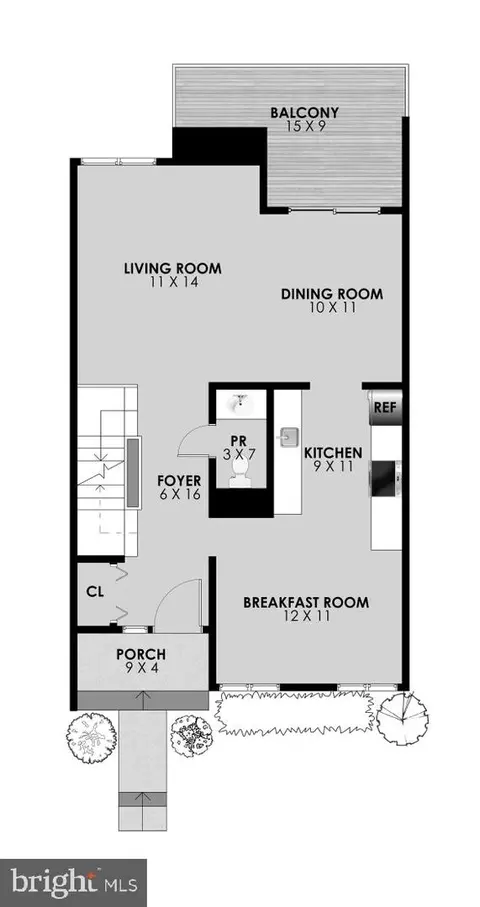 Floorplan - 8566 Gwynedd Way, Springfield, VA 22153 photo 1 of 3