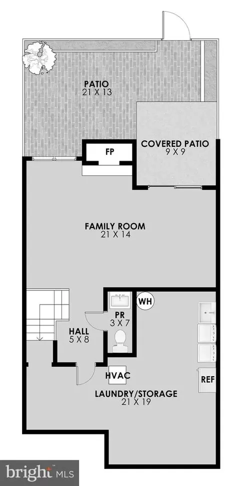 Floorplan - 8566 Gwynedd Way, Springfield, VA 22153 photo 3 of 3
