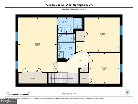 Floorplan - 7219 Kousa Ln, Springfield, VA 22152 photo 2 of 3