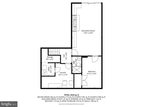 Floorplan - 11430 Links Dr, Reston, VA 20190 photo 3 of 4