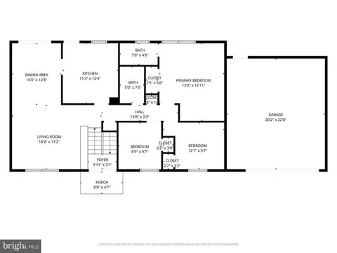 Floorplan - 811 Fall Pl, Herndon, VA 20170 photo 2 of 3