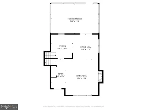Floorplan - 7319 Bath St, Springfield, VA 22150 photo 1 of 4