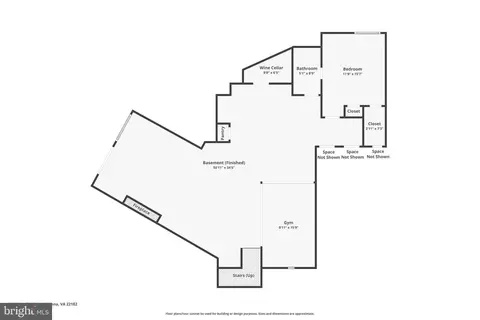 Floorplan - 1700 Brookside Ln, Vienna, VA 22182 photo 2 of 4