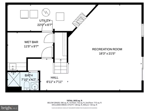 Floorplan - 5658 Sutherland Ct, Burke, VA 22015 photo 3 of 4