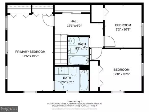 Floorplan - 5658 Sutherland Ct, Burke, VA 22015 photo 2 of 4