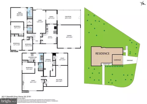 Floorplan - 2631 E Meredith Dr, Vienna, VA 22181 photo 1 of 2