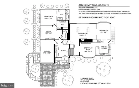 Floorplan - 6226 Nelway Dr, Mclean, VA 22101 photo 1 of 2