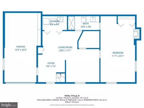 Floorplan - 4721 Springbrook Dr, Annandale, VA 22003 photo 1 of 3