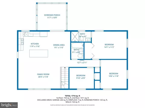 Floorplan - 4721 Springbrook Dr, Annandale, VA 22003 photo 2 of 3