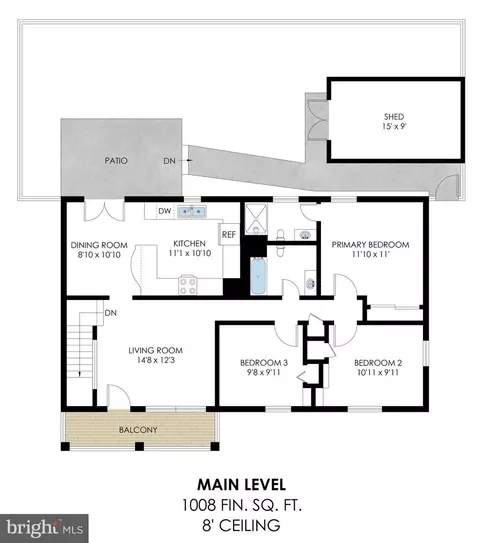 Floorplan - 7215 Beverly Park Dr, Springfield, VA 22150 photo 2 of 2