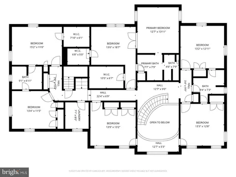 Floorplan - 9200 Falls Run Rd, Mclean, VA 22102 photo 4 of 6
