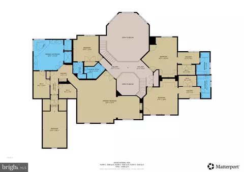 Floorplan - 8340 Springhaven Garden Ln, Mclean, VA 22102 photo 2 of 3