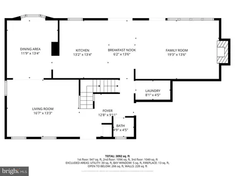 Floorplan - 2218 Wakerobin Ln, Reston, VA 20191 photo 1 of 4