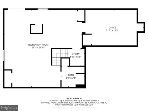 Floorplan - 2218 Wakerobin Ln, Reston, VA 20191 photo 2 of 4