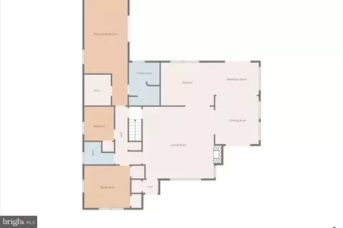 Floorplan - 6609 Wren Dr, Springfield, VA 22150 photo 1 of 3
