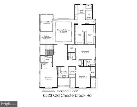 Floorplan - 6523 Old Chesterbrook Rd, Mclean, VA 22101 photo 2 of 3