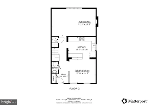 Floorplan - 7414 Hallcrest Dr, Mclean, VA 22102 photo 2 of 4