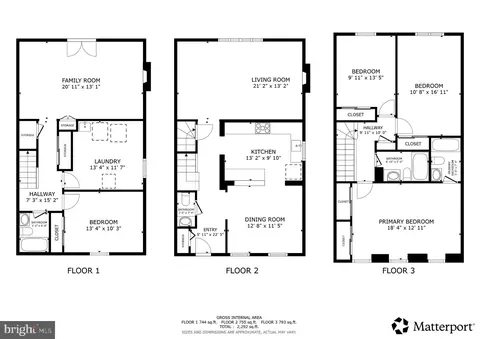 Floorplan - 7414 Hallcrest Dr, Mclean, VA 22102 photo 1 of 4