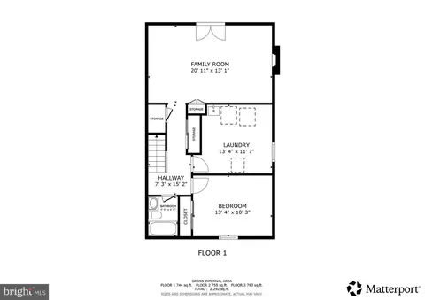 Floorplan - 7414 Hallcrest Dr, Mclean, VA 22102 photo 4 of 4