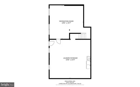 Floorplan - 8701 Cromwell Dr, Springfield, VA 22151 photo 2 of 2